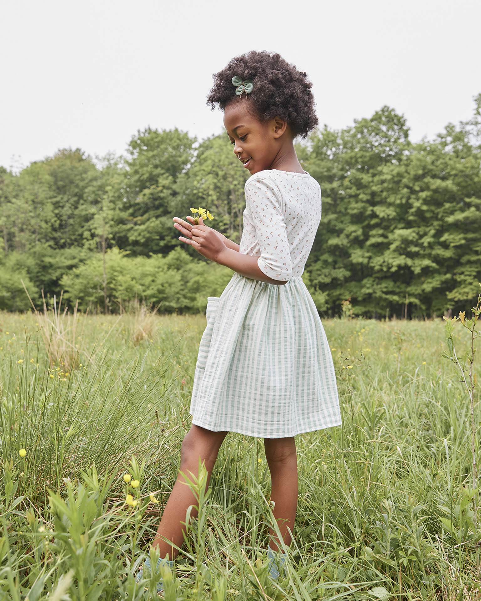 soor ploom emelia skirt in stripe at Little