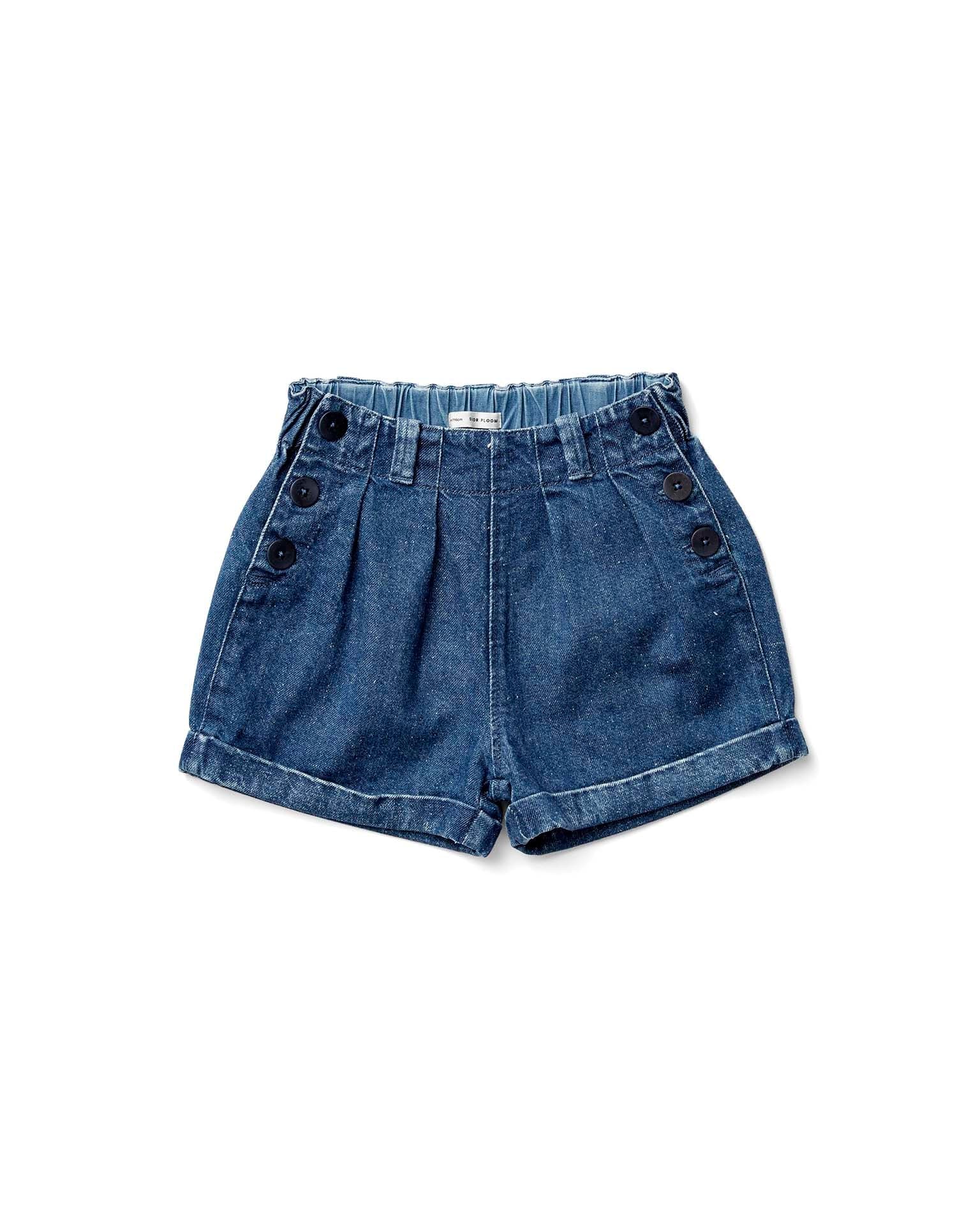 pippi short in medium denim – Little