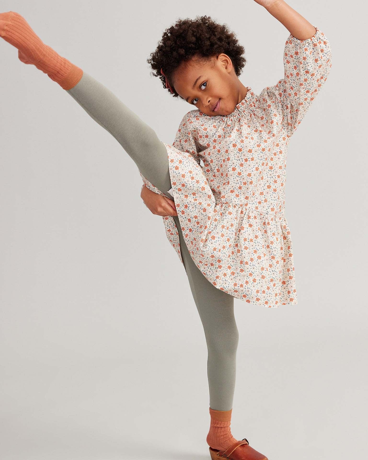 soor ploom stretch legging in eucalyptus - Little