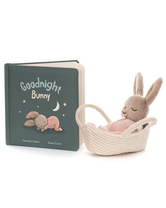 Little jellycat play goodnight bunny book