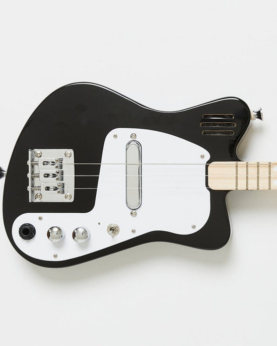 Little loog guitars play loog mini electric in black