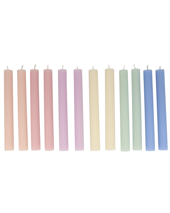 Little meri meri paper + party pastel taper candles