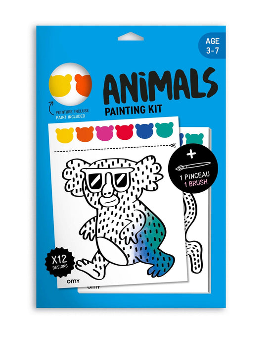 Little omy play animal painting kit