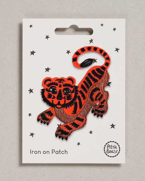 Little petra boase accessories crouching tiger iron on patch