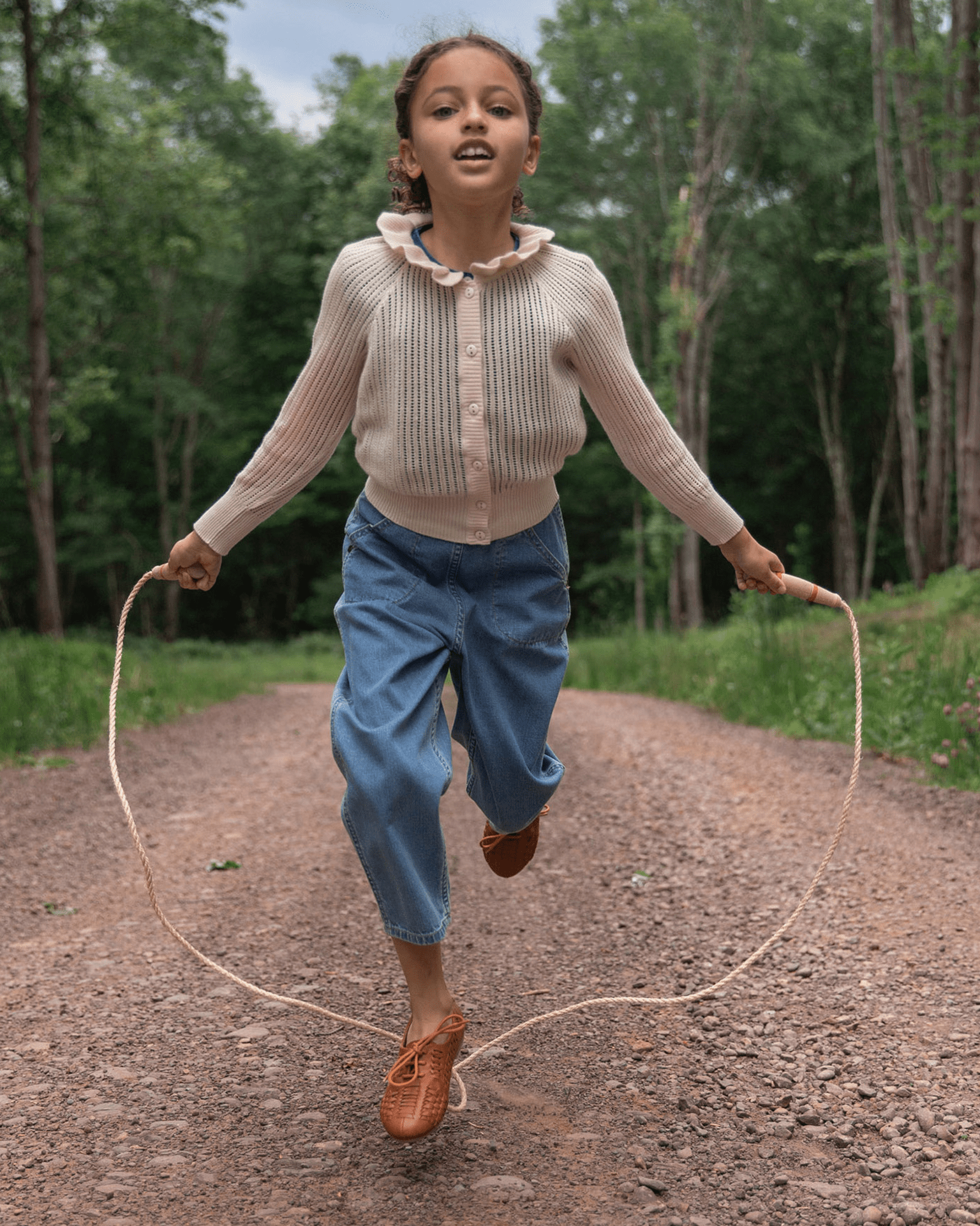 iona cardigan in natural